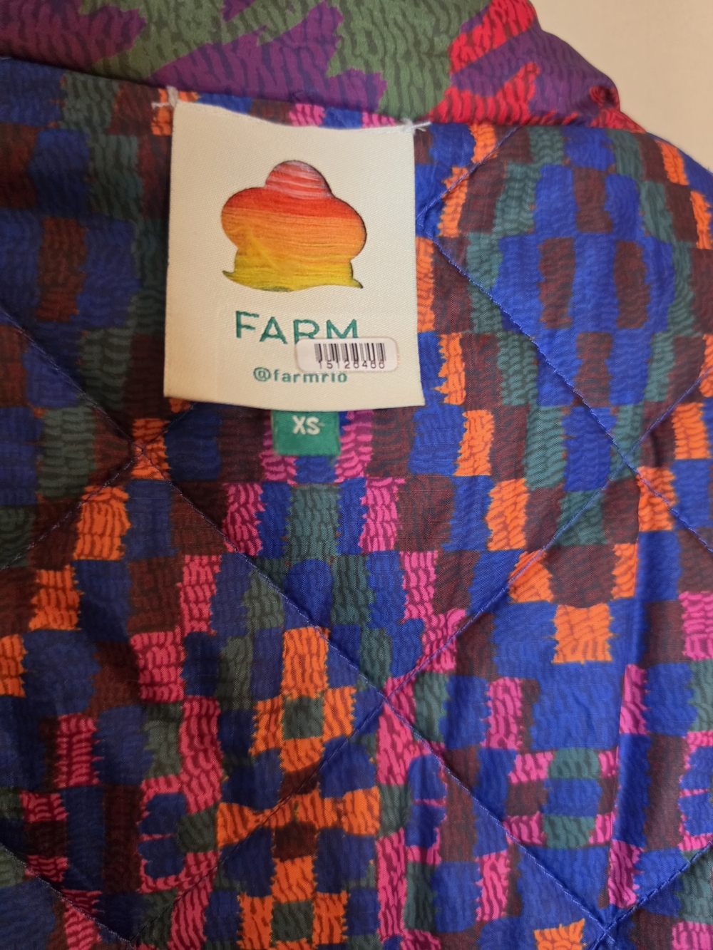 FARM Rio Girls' Multicolor Quilted Dress - XS (Missing Belt) - Picture 7 of 15